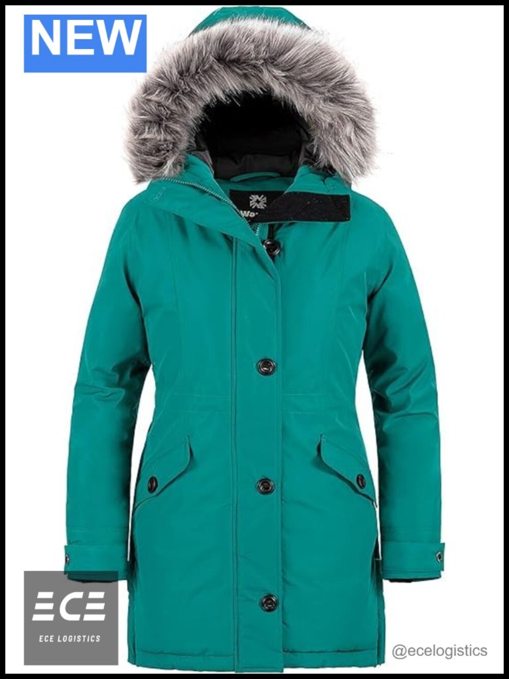 Women's Winter Puffer Parka Jacket Long Insulated Coat